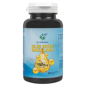 Ulje jetre bakalara 90 uljnih kapsula – Podignite nivo vitamina D3 i OMEGA 3 masnih kiselina